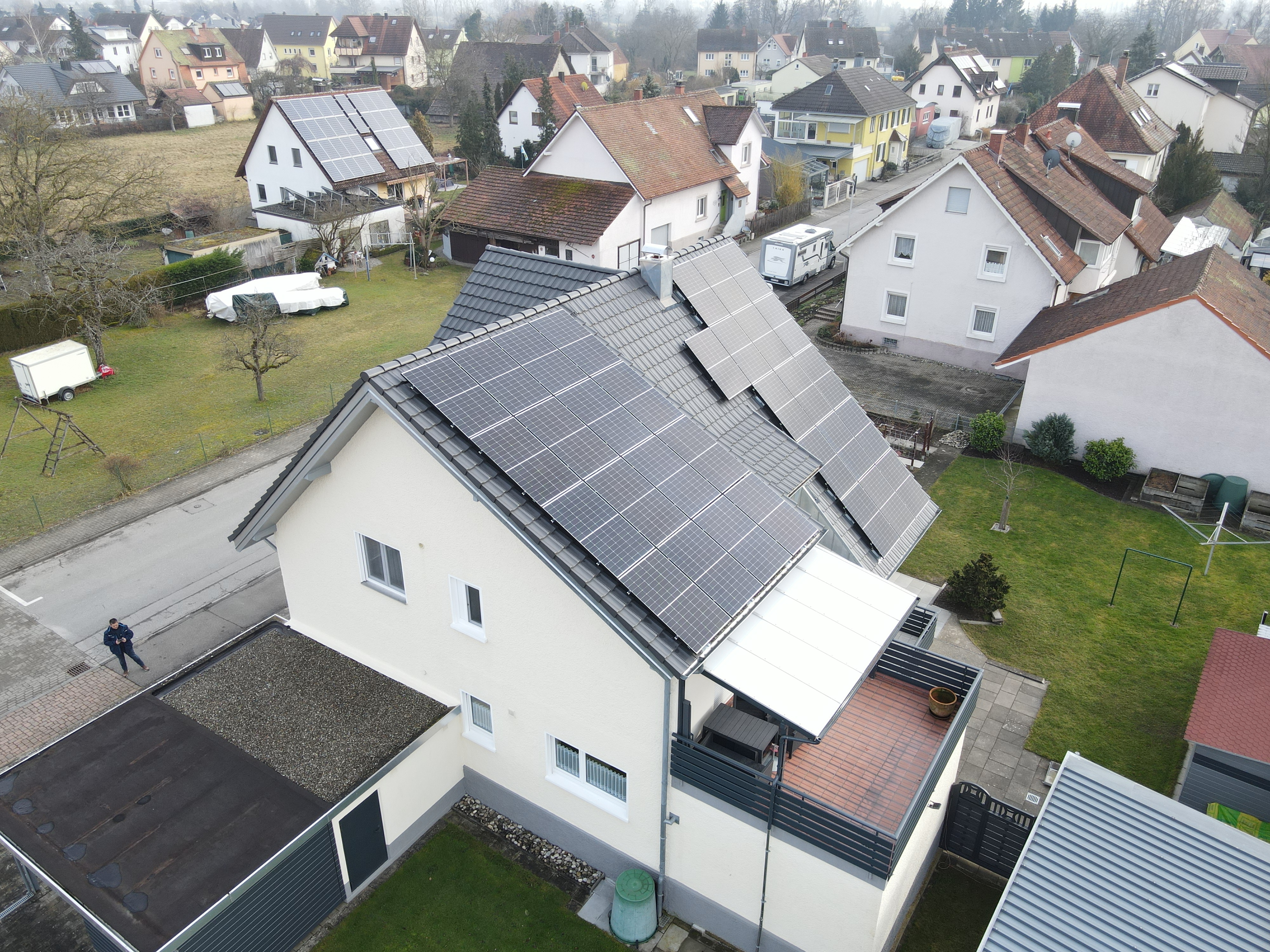 Photovoltaikanlage 11,75 kWp mit Speicher und Notstrom